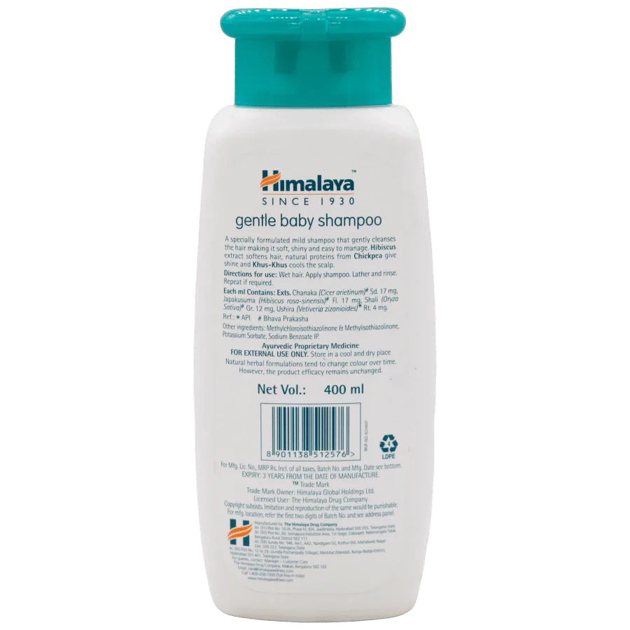 Himalaya Gentle Baby Shampoo, 400 ml-2.webp
